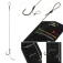 Pro elite baits Hameçon monté Solid Short Shank Rig 20 cm