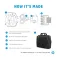 HP 3E5F8AA Laptoptas
