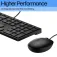 HP Tastiera e mouse 9SR36UT