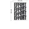 Elitex training PVC Effort Patch