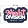 Elitex training PVC Night Division 패치