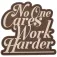 Elitex training PVC No One Cares Work Harder Patch