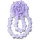 Jibbitz Purple Beaded Stud Dangle Stift