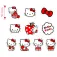 Safta Hello Kitty 지우개 10 단위