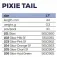 Zeox Pixie Tail soft lure 0.3g 44 mm 10 units
