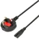 Ibox Cable d´alimentació Euro 2-PIN