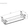 Maclean MC-106 W cable manager