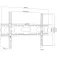 Maclean MC-419 wall TV bracket