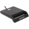 Manhattan USB-A Contact Smart Card Reader external card reader