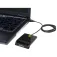 Manhattan USB-A Contact Smart Card Reader external card reader