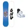 Gnu Snowboard junior Recess package grom