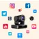 Feelworld Système de vidéoconférence 1080p USB 2.0 PTZ