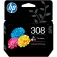 HP 308 잉크 카트리지
