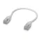 Ubiquiti UACC-CABLE-PATCH-EL-C6A-0.15M-W CAT6a network cable