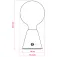 Creative cables Lampada portatile Cabless01
