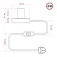 Creative cables Posaluce Love Switch table lamp