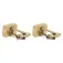 Silbon Rectangular Racket cufflinks