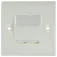 Multimedia connect MM0010 rosette mounting surface box