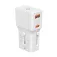 Mobile pixels TAD25-2P-WHT Universal Adapter Plug