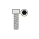 Revtec Hex M3x6 Inox socket head screw 10 units