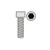 Revtec Hex M4x20 Inox socket head screw 10 units