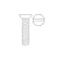Revtec M3x12 flat head screw 5 units