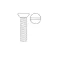 Revtec M4x16 flat head screw 5 units