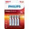 Philips Phil-LR03E4B/10 AAA 알카라인 배터리
