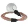 Creative cables Snake ZigZag Shade Ready 3m Lamppu