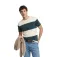 Silbon Wide Stripe 半袖Tシャツ