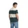 Silbon Wide Stripe kurzarm-T-shirt