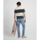 Silbon Wide Stripe 半袖Tシャツ