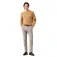 Hackett Pull Lambswool Cable Crew