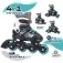 Tempish Trilo 4in1 adjustable junior inline skates