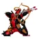 Mcfarlane toys Marvel Deadpool Rysunek