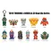 Monogram Godzilla Tokidoki Keychain