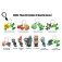 Monogram Plants vs Zombies Keychain
