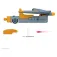 Super 7 Vehículo Thundercats Skycutter