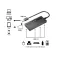 Equip 4X USB 3.0 이더넷 허브