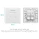 Vention IFEW0 RJ45 wall socket