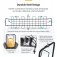 Startech S1MB DESK CABLE TRAY Kabelmanager