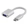 Deltaco USBC-1276 USB-C-USB-A-sovitin