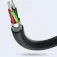 Ugreen UGR398BLK USB-A-kabel