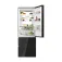 Haier HTW7720DNGB Combi fridge