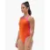 TYR Wide Strap Open Back Solid Strój kąpielowy