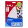 Apli 18x40mm kleeflabel