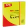 Apli Notes Autoadhesives Funny 75x75mm