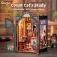Cutebee Rompecabezas 3D Book Nook Count Cat´s Study