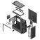 Havn BF 360 Flow PC-behuizing