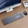 Gembird Tastiera e mouse wireless KBS-WCH-04
